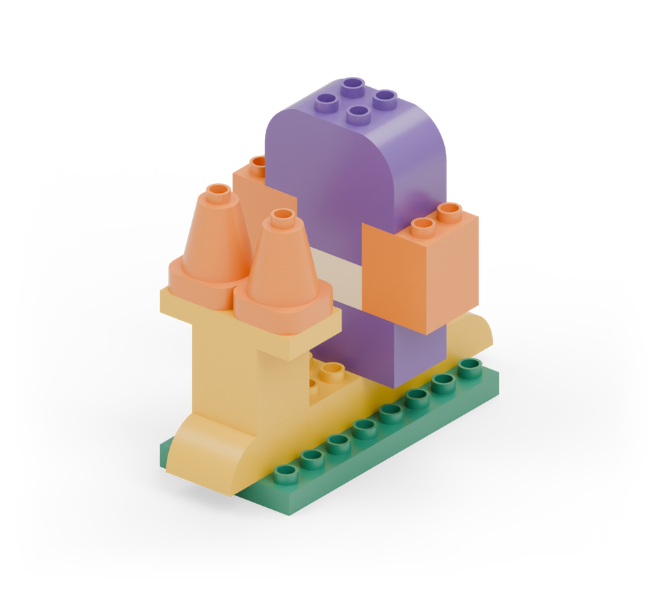 Patchwork snail
