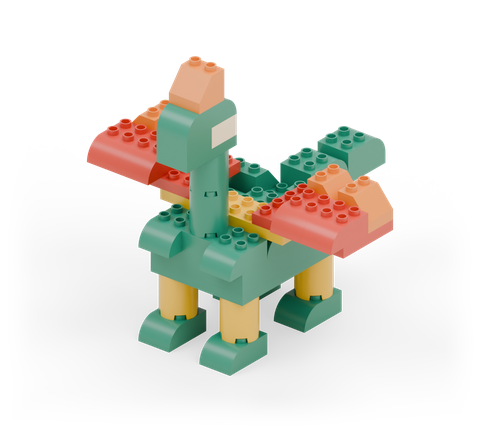 Sky dragon, a brick build