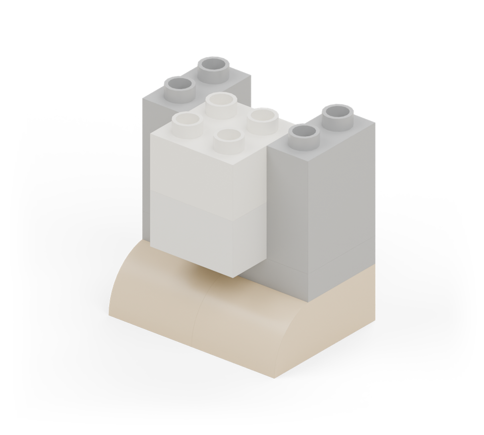Pocket penguin - step 5, new pieces in colour