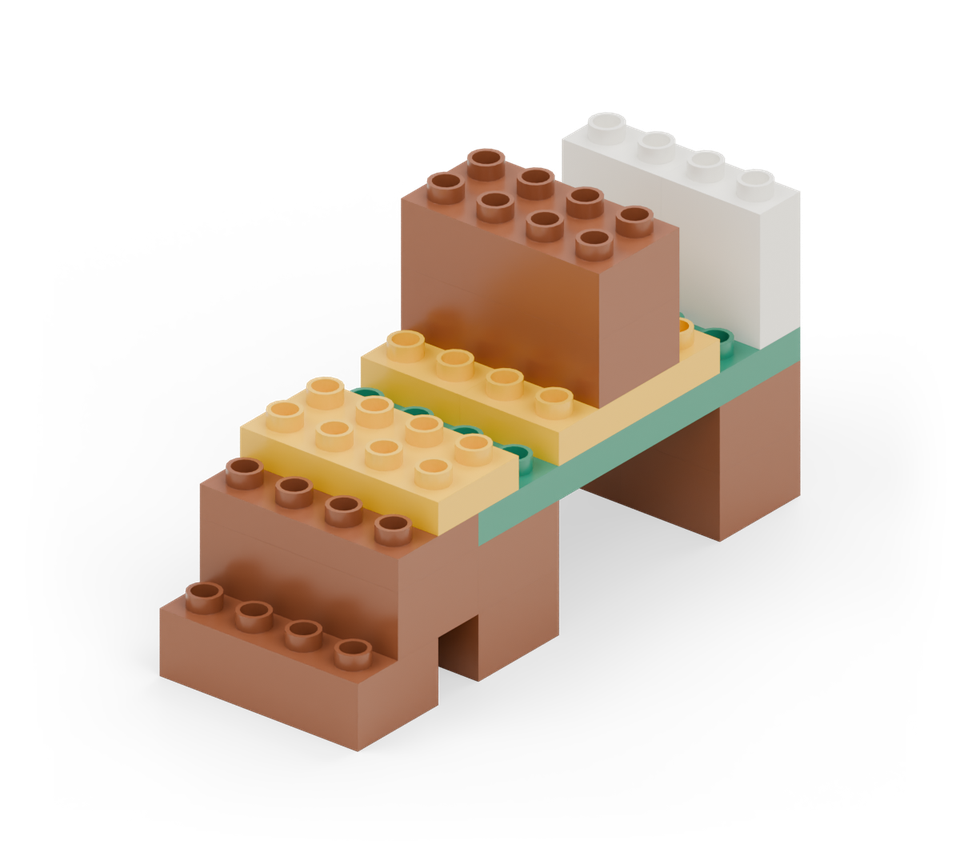 Loading dock and pallet - finished model