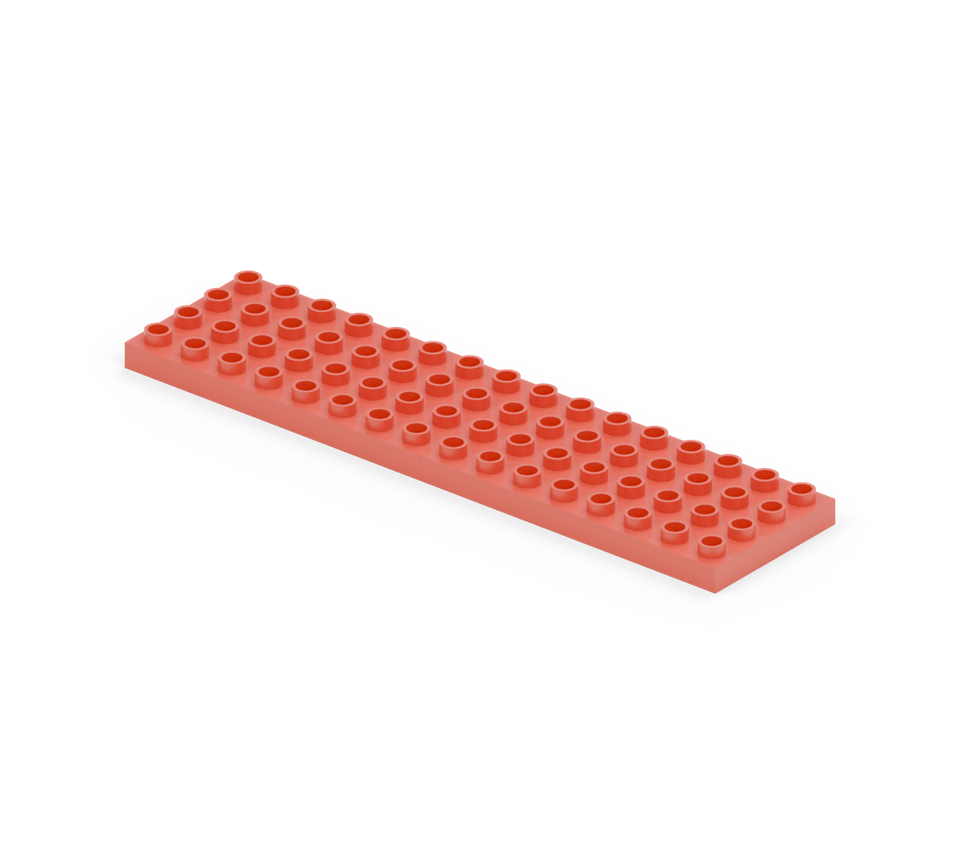 Sushi tray trio - step 1, new pieces in colour