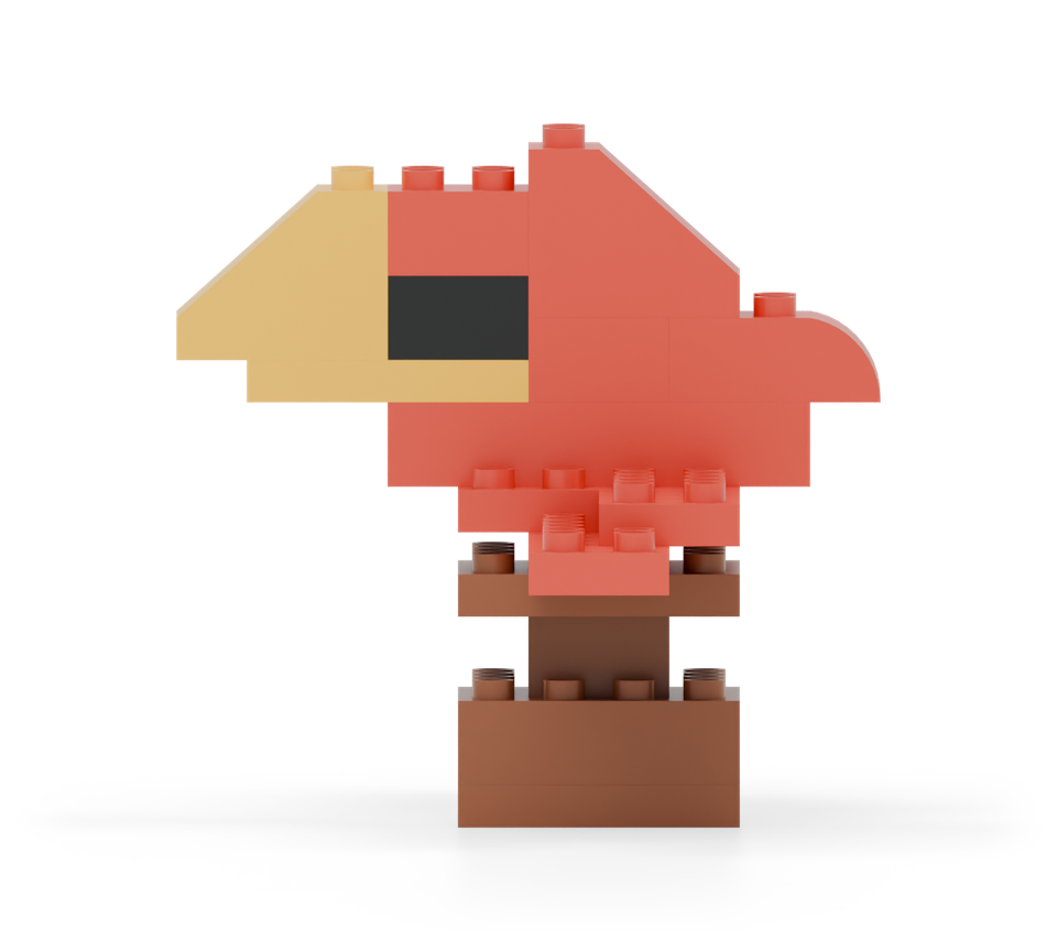 From the side, look for the long beak and backward crest. The wings stay fixed on the rocky perch.